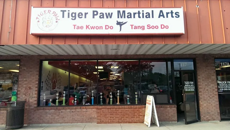 Tiger Paw Martial Arts facility in Middle River